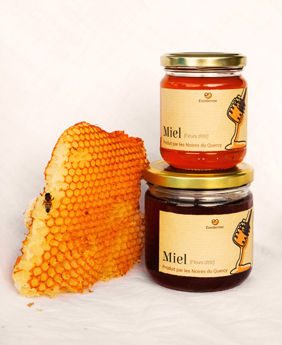 Comberme - Pot de miel naturel